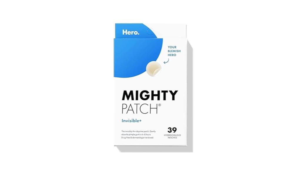 acne fighting invisible hydrocolloid patches