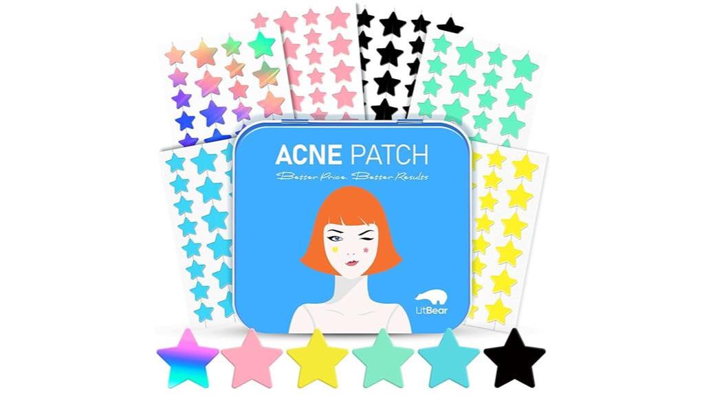 acne patch with oils