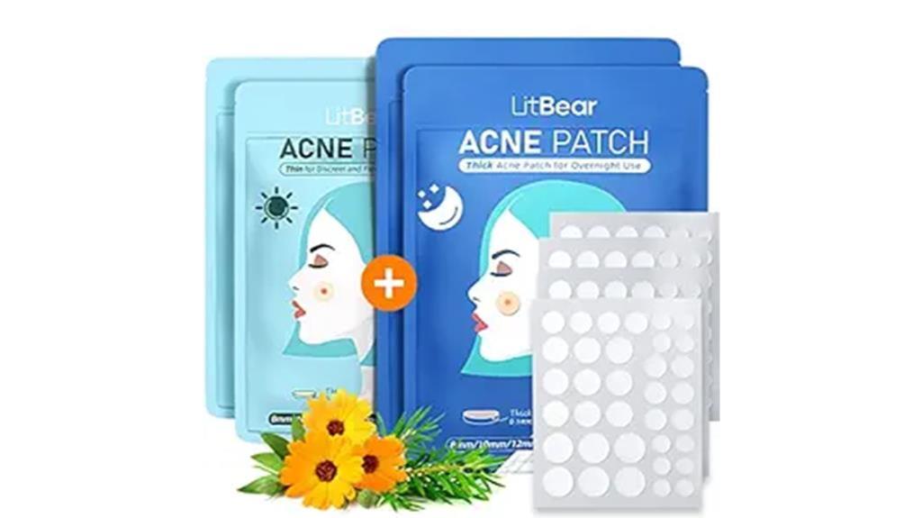 acne patch with witch hazel