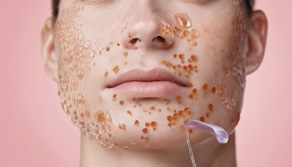 acne patches target blemishes