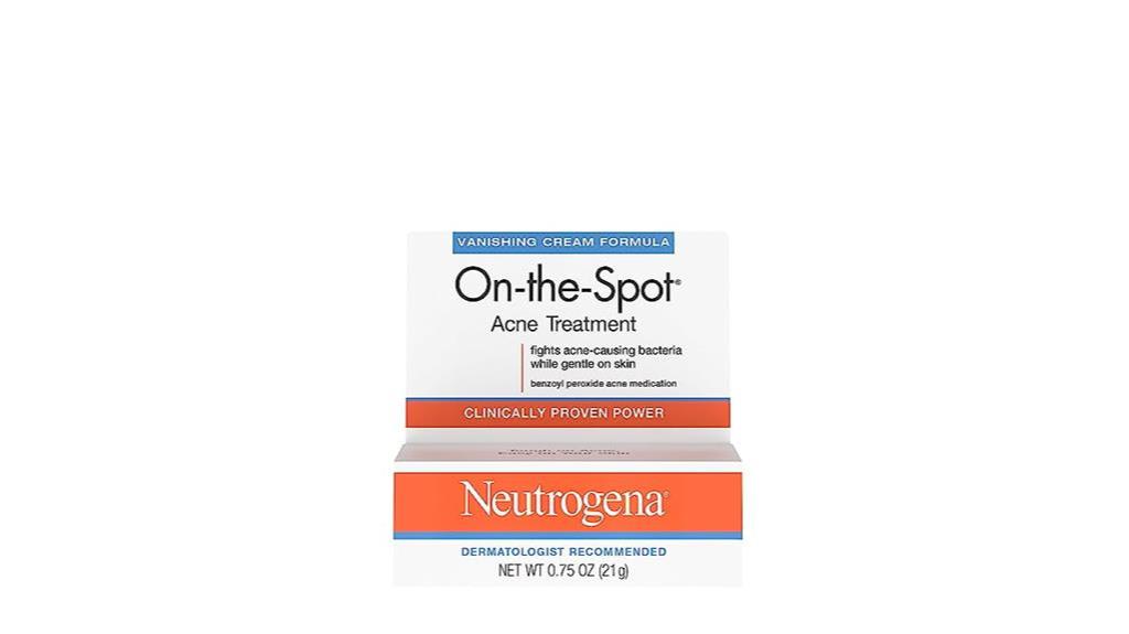 acne treatment with benzoyl