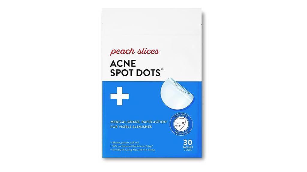 acne treatment with peach
