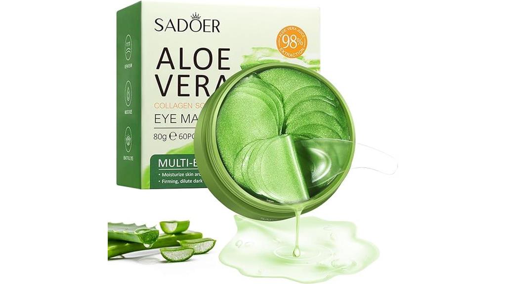 aloe vera eye patches