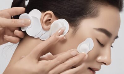 asian skincare includes eye patches