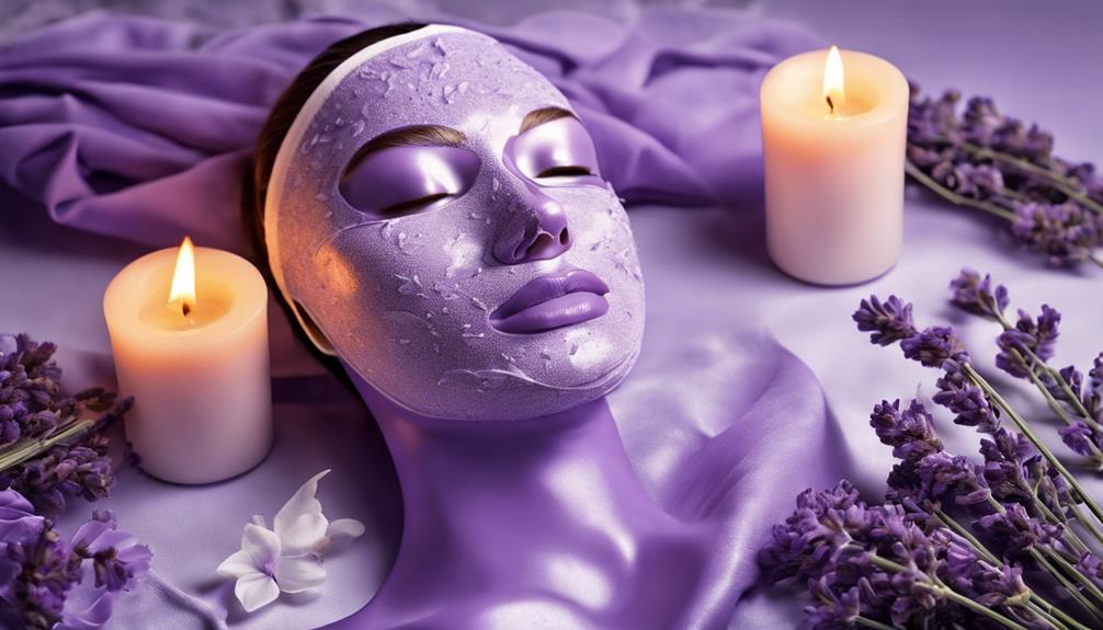 calm lavender relaxation mask