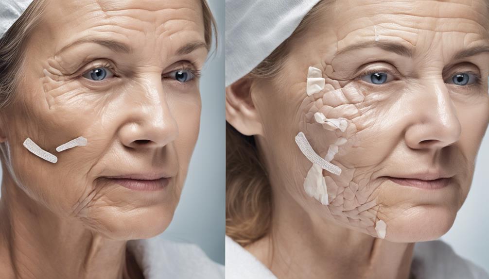 comparison of methods for skin aging