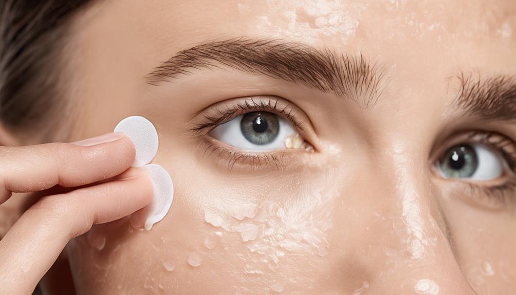 covering acne spots effectively