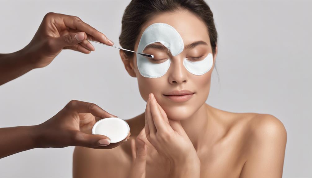 eye patches for skincare