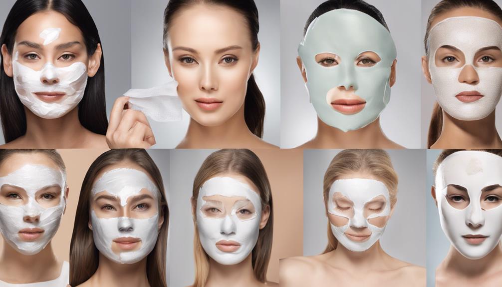 forehead mask types described