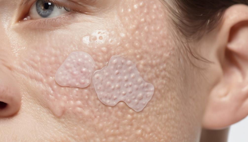 healing with acne patches