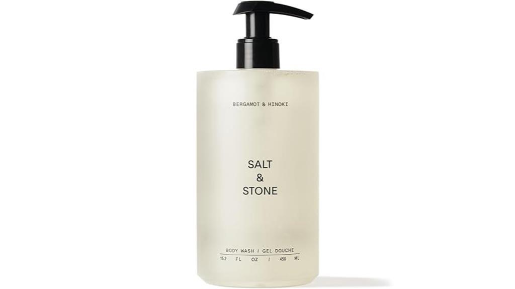 hydrating body wash formula