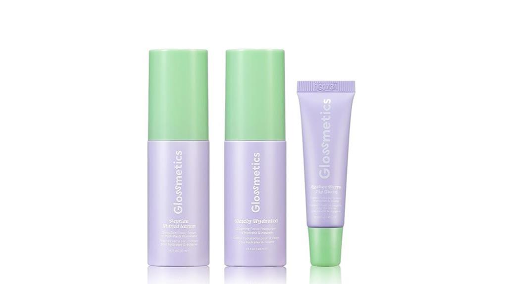 hydrating skincare routine set