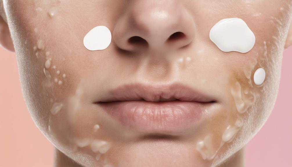hydrocolloid for treating acne