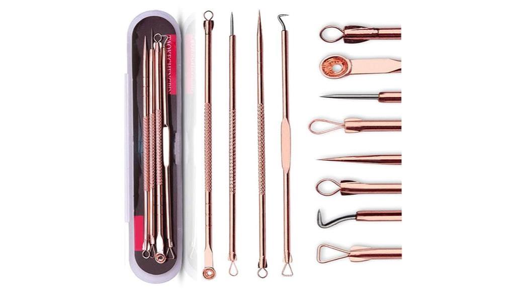 pimple extractor tool set
