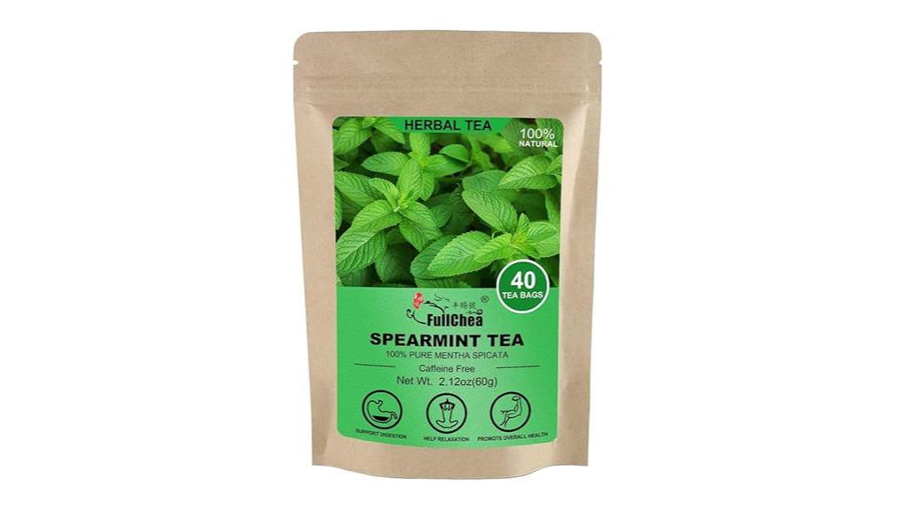 spearmint tea bags 40 count