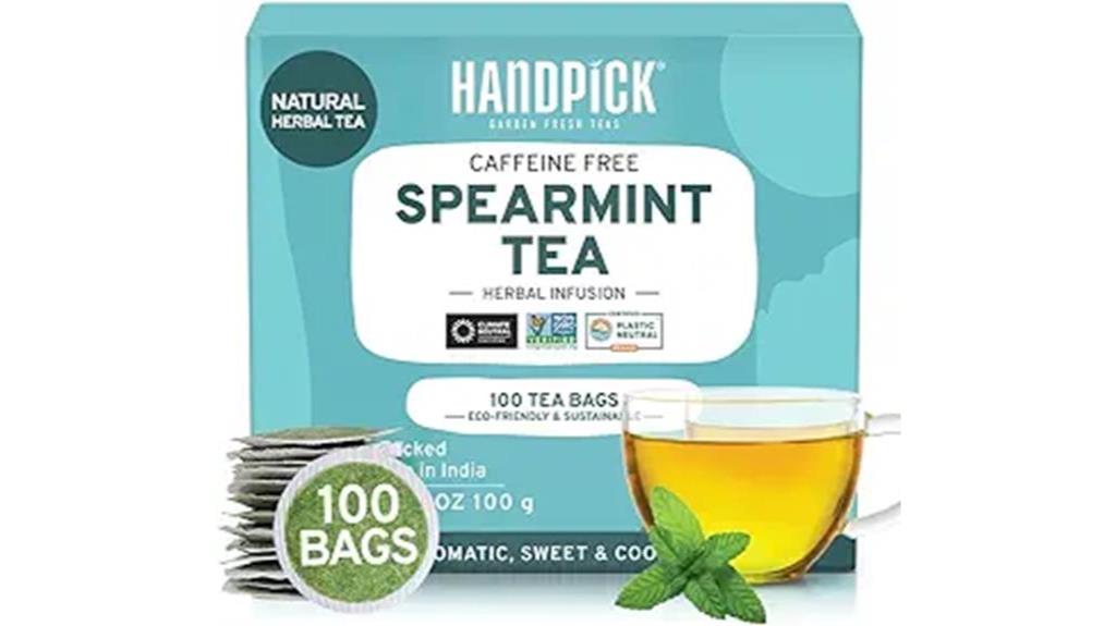 spearmint tea bags refined