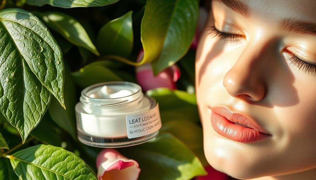 skin exfoliating alpha hydroxy