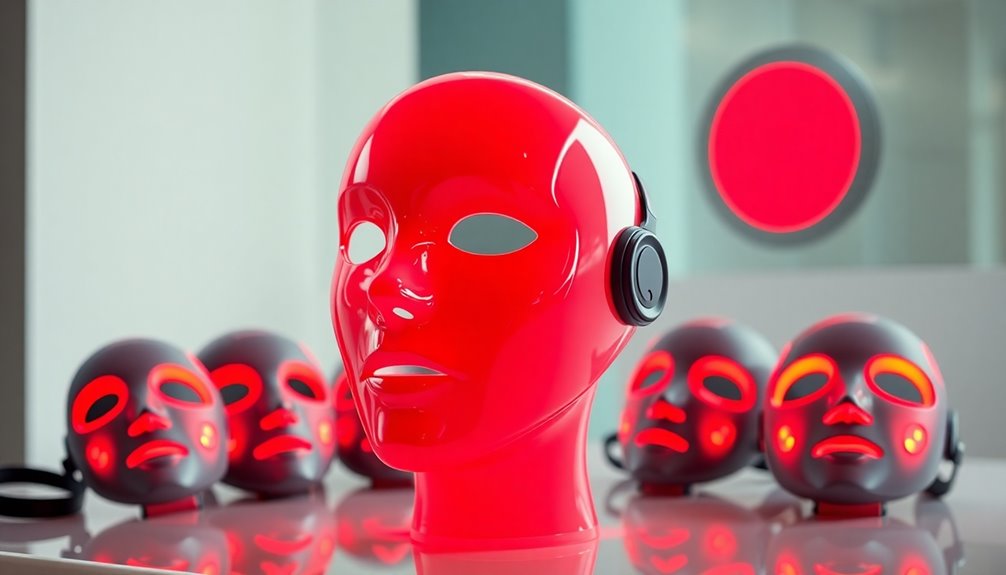 choosing red led mask