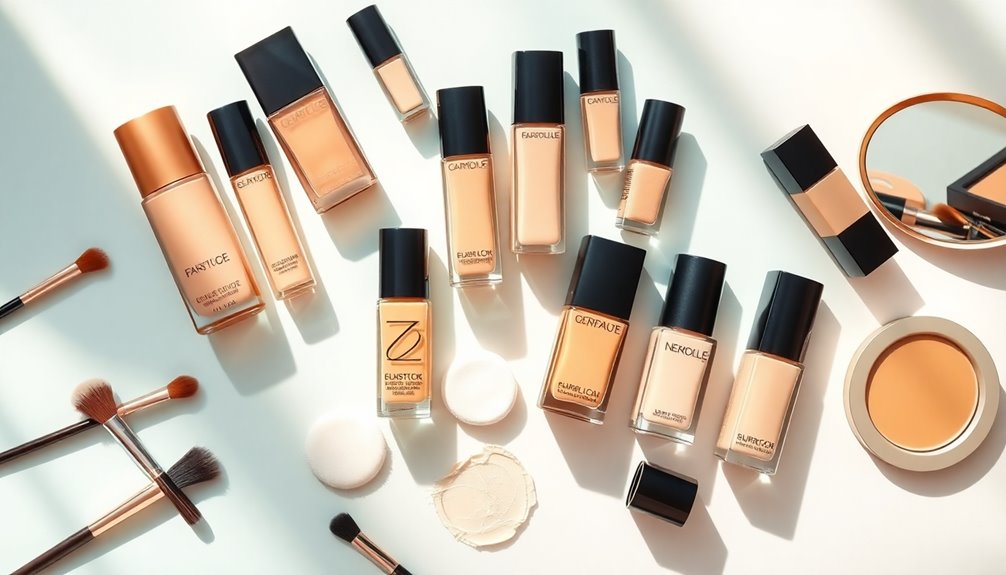 affordable drugstore foundation selection