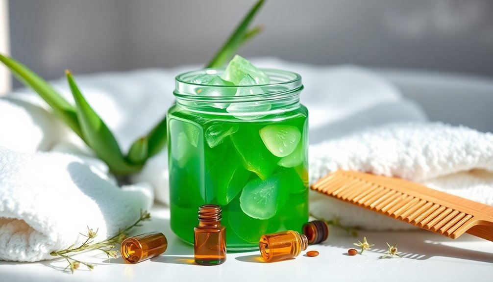 aloe vera scalp treatment considerations