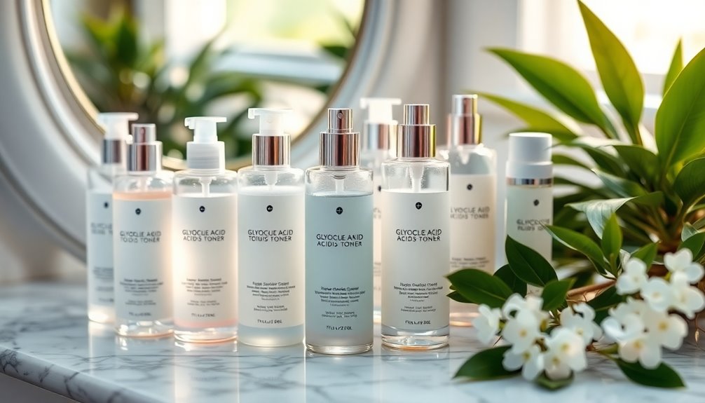 choosing glycolic acid toners