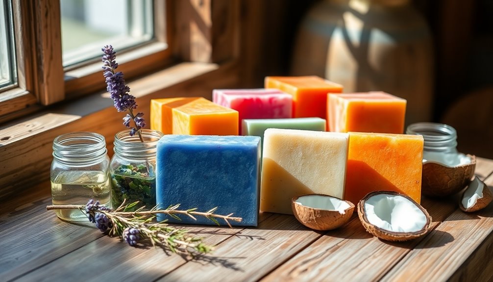 eco friendly shampoo bar selection