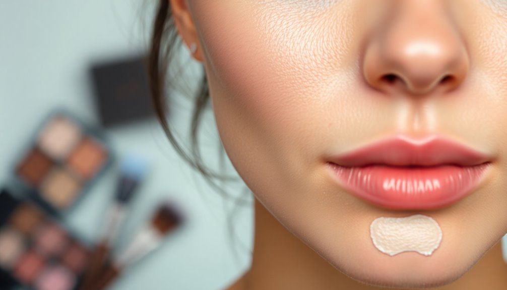 foundation effects on pimple patches
