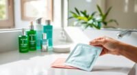 pimple patches skincare application timing