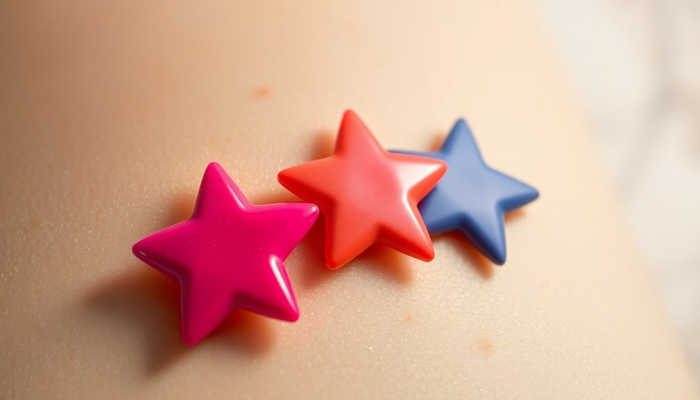 star shaped acne treatment patches