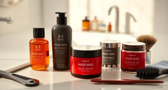 strong hold hair waxes