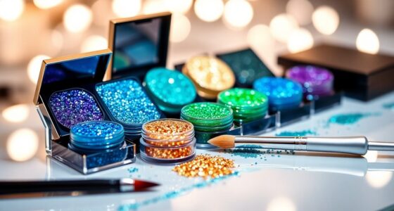 stunning glitter eyeshadow options