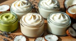vegan body butters selection