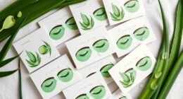 aloe infused eye masks