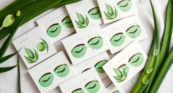 aloe infused eye masks
