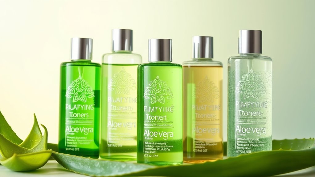 aloe vera toner selection factors