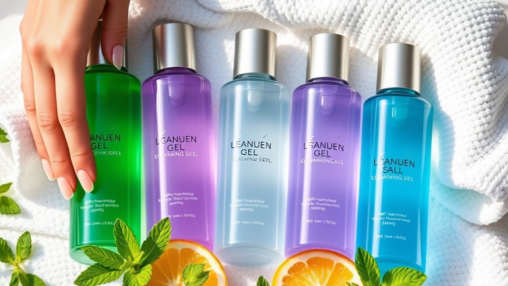 choosing cleansing gels wisely