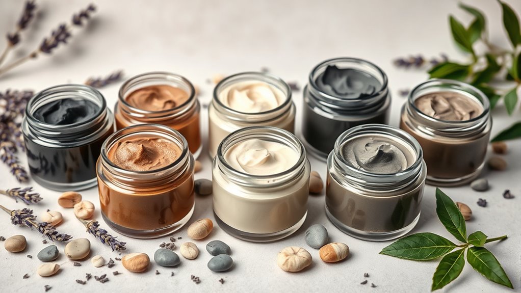 choosing detoxifying clay masks