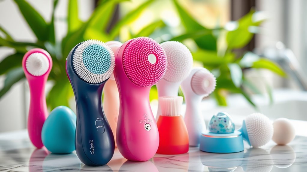 choosing facial cleansing brushes