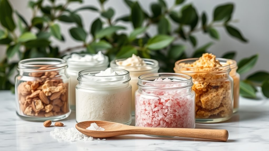 choosing facial exfoliating scrubs