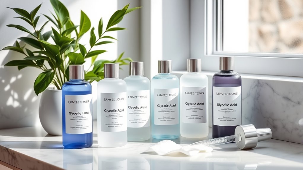 choosing glycolic acid toners