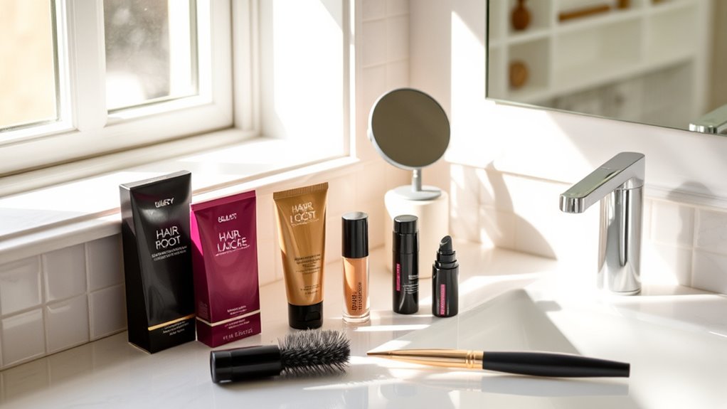 choosing hair touch up products
