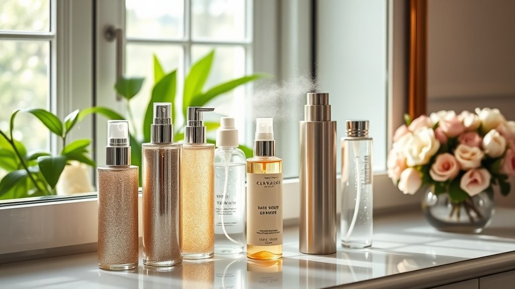 choosing refreshing hair mists
