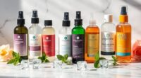 cooling facial mists selection