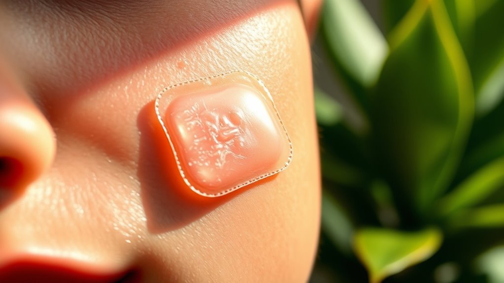 effective pimple patch application