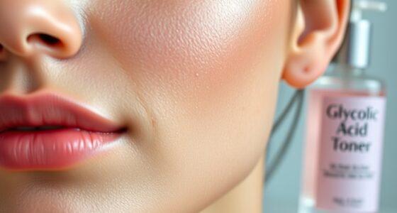glycolic acid enhances skin radiance