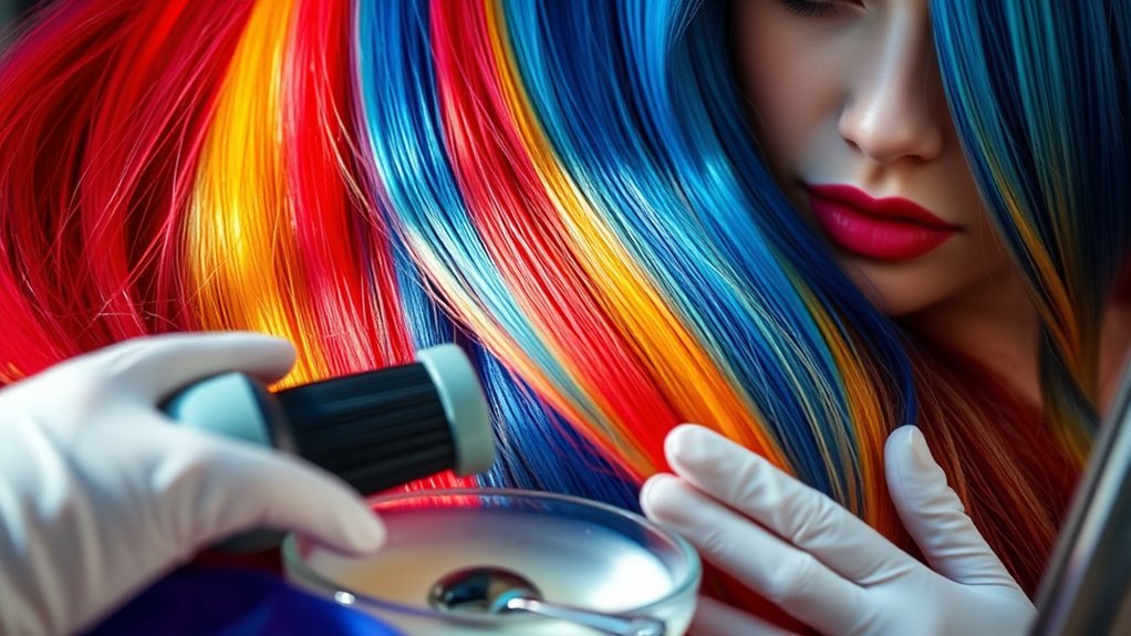 hair dye removal safety