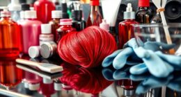 hair dyeing supplies needed