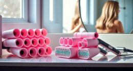hot rollers for volume