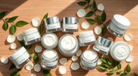 hydrating face creams selection