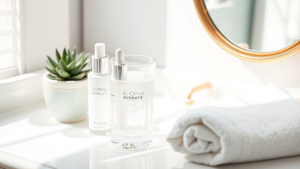 hydration enhances skincare effectiveness